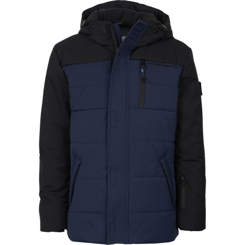 Petrol Industries - Jongens Gevoerde Jas Aurora - Blauw - Maat 152