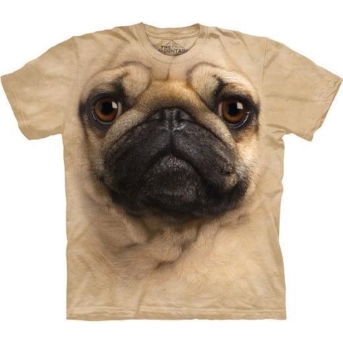 T-shirt Pug Face 4XL