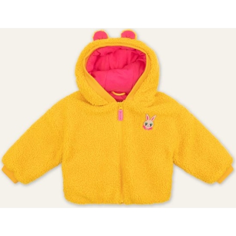 Vivi sweat cardigan 46 Fake fur Yellow: 110/5yr
