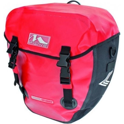 M-Wave Alberta Set - Enkele Fietstas - 40 l - Rood
