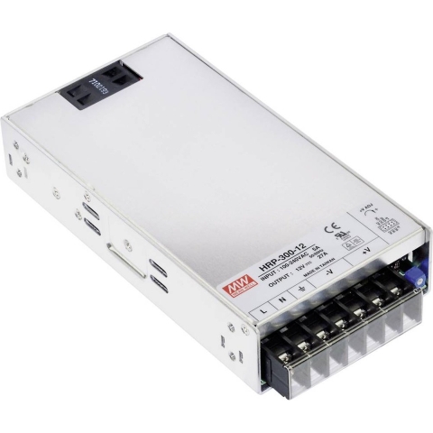 Mean Well HRP-300-12 AC/DC-netvoedingsmodule gesloten 27 A 324 W 12 V/DC 1 stuk(s)