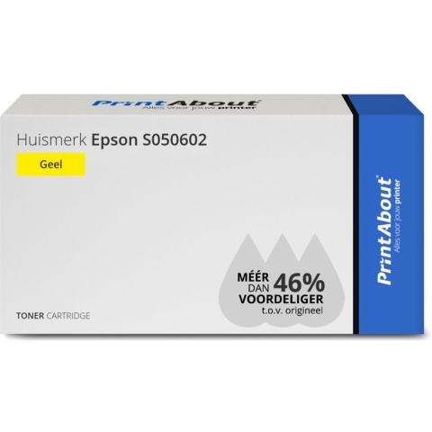 PrintAbout - Alternatief voor de Epson S050602 / geel