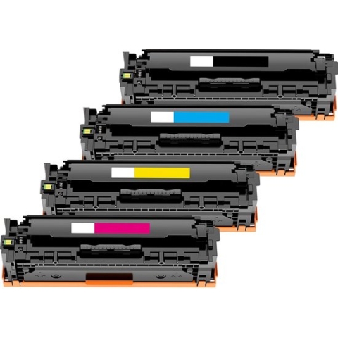 Geschikt voor HP 410 / HP 410X Toner cartridges - Multipack 4 Kleuren - Geschikt voor HP Color LaserJet Pro M452DN, M452NW, M470, MFP M377DW, M477FDN, M477FDW en M477FNW - XL Toners - CMYK