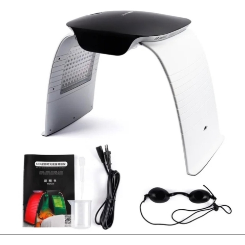 Spa Led Anti Ageing Skin Rejuvenation - Huidverjonging - Cellen Herstellen - 7 Kleuren Licht therapie - Warm- en Koude Stoom