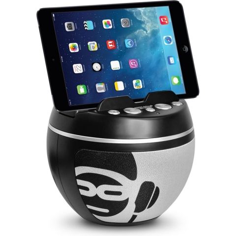 iDance BB10K Bluetooth Party Box met Disco LED-verlichting - Zwart/Grijs
