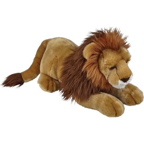 Liggende leeuwen knuffel 50 cm