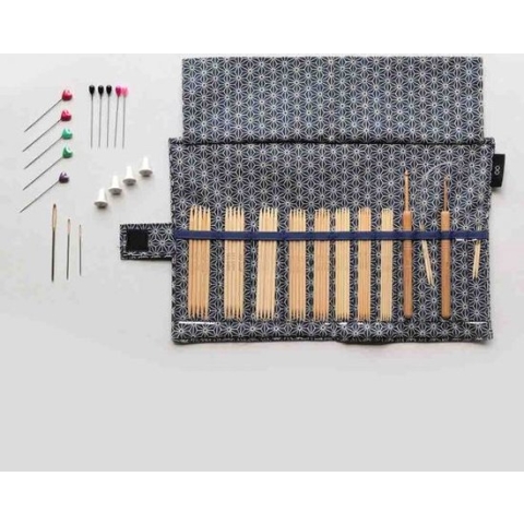 Seeknit Shirotake Amigurumi set 10cm blauw