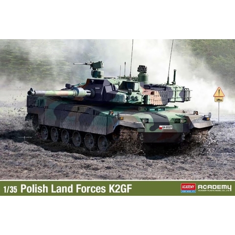 1:35 Academy 13560 Polish Land Forces K2GF Plastic Modelbouwpakket