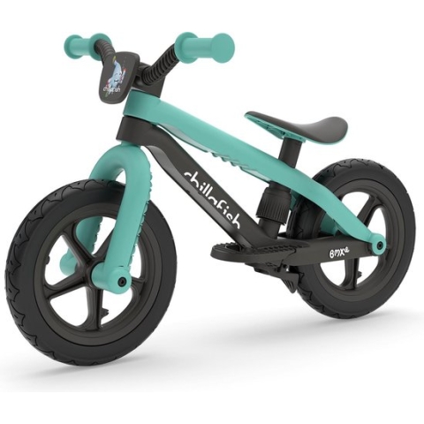 BMXie 2 - lichtgewicht funky loopfiets met 12 RubberSkin banden en voetrem.