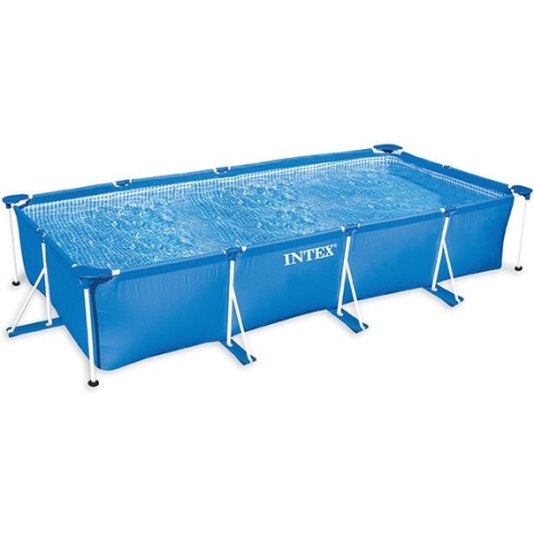 Intex Rectangular Frame Pool - Opzetzwembad - 450 x 220 x 84 cm