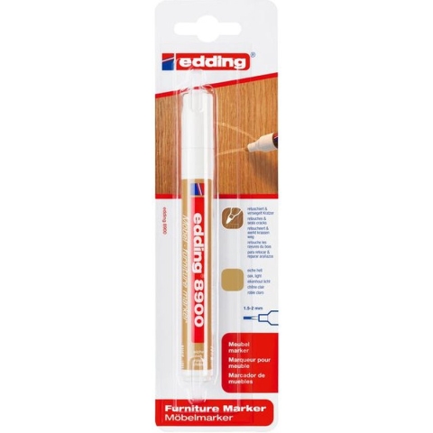 Viltstift edding 8900 meubelmarker eikenhout licht - 5 stuks