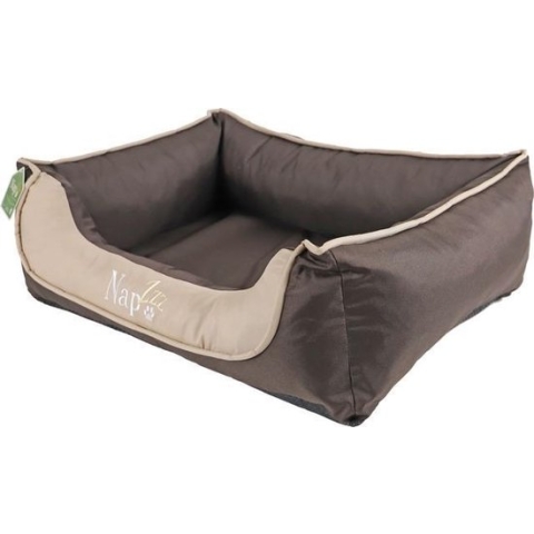 NapZZZ hondenmand waterproof Divan Bruin/Beige 80 x 60 cm