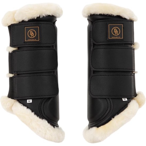Beenbeschermer Majestic Black - L