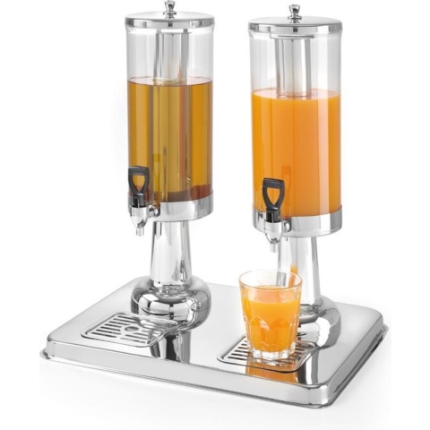 Hendi sapdispenser 'cilinder' | 2x3 Liter