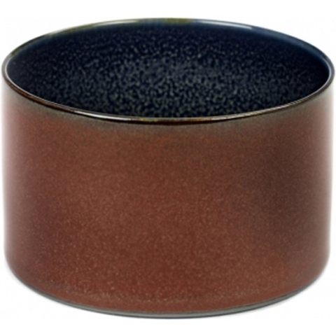 Serax Terres de Rêves Beker rust/darkblue  - Ø7,5 x H 5 - 8 stuks