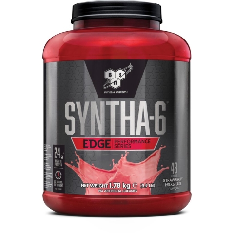 BSN Syntha-6 Edge Proteine Poeder - Eiwitshake Aardbei - Whey Protein - 1800 gram (48 shakes)