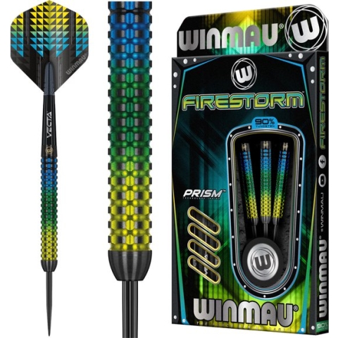 WINMAU - Firestorm: Steeltip Tungsten Dartpijlen Professioneel - 23g