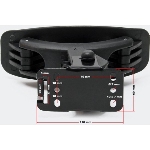 Professionele imperiaal voor boot en/of kajak: Set van 4 stuks, dakdragers voor Kayak, SUP, boot. - Multistrobe