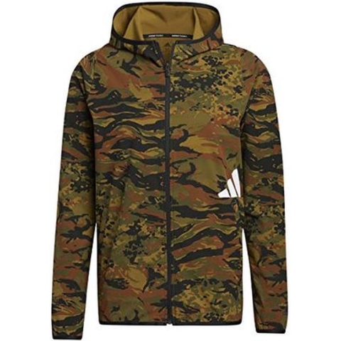 Adidas Trainingsjack Freelift Camo - Maat S