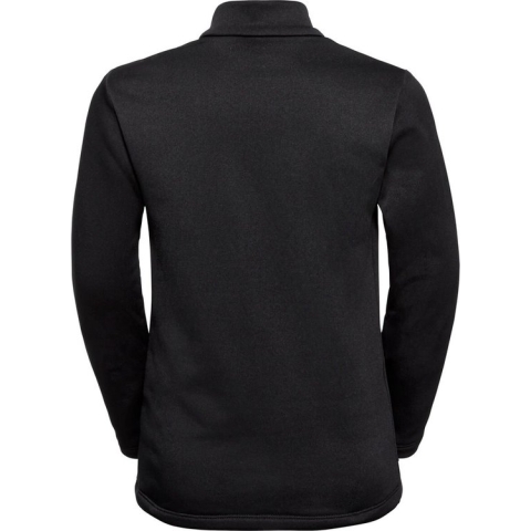 Odlo Middenlaag Loopshirt Halve Rits BERRA Kinderen ZWART - Maat 128