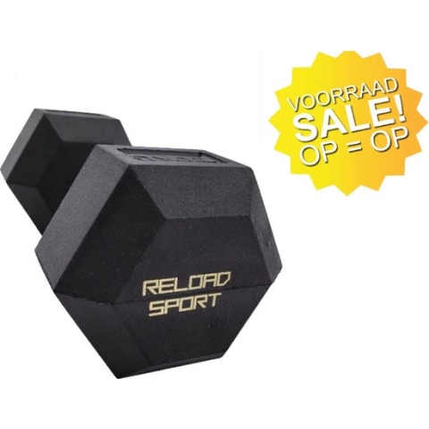ReloadSport - Hex dumbbell set 30KG - 2x 15KG - Hexagon Dumbbells - Fitness - Dumbbells - (2 stuks) - Sportief - Kerstcadeau