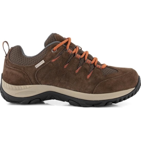 Travelin' Nyborg - Dames wandelschoenen - Waterdicht en ademend - Bruin Leer - Maat 36