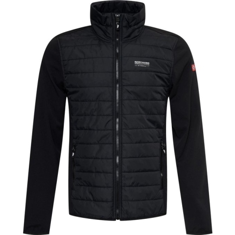 Nordberg Tarik Fleece Vest - Heren - Zwart - Maat XXL