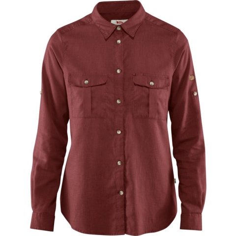 Fjallraven Ovik Travel Shirt LS Women – Dames - Blouse