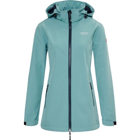 Nordberg Iris Dames Softshell Ls05401-be - Kleur Blauw - Maat S