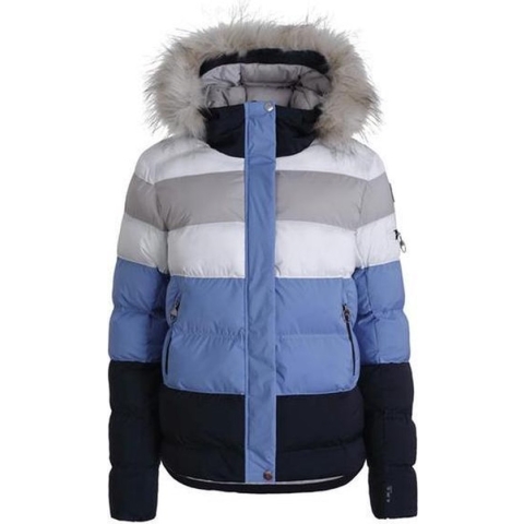 Luhta Elisenvaara Woman Wintersport Jacket White/Blue 40
