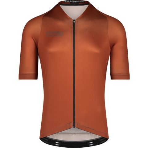 BIORACER Fietsshirt Heren - Fietskledij Metalix Icon - Wielrennen - Oranje S