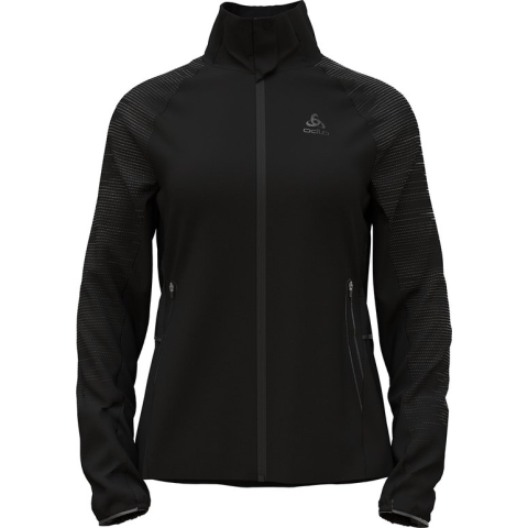 Odlo Jacket Zeroweight Pro Warm Reflect ZWART - Maat M