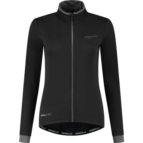 Rogelli Essential Winterjack - Dames - Fietsjack - Zwart - Maat XS