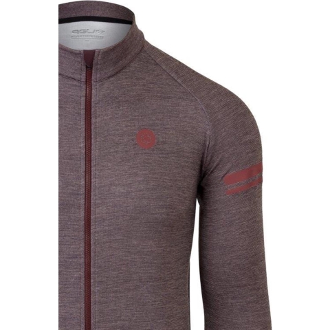 AGU Merino Fietsshirt Lange Mouwen Performance Heren - Red - L