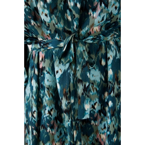 GARCIA Dames Jurk Blauw - Maat M