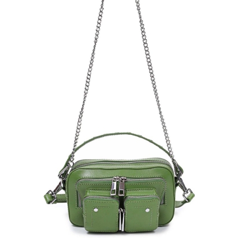 Nunoo Helena Florence Light Green Dames Schoudertas - One Size