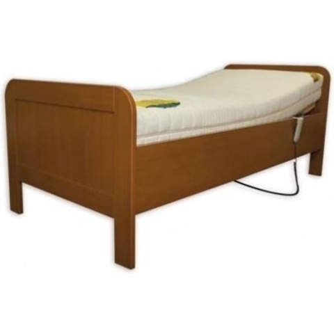 Ledikant Jesper Elektrisch Combi - 1 Persoons - 90x200 - Kersen - Bedden4045