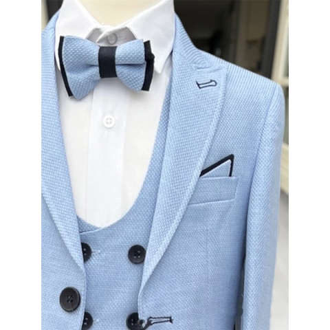 Kinder smoking blauw 176