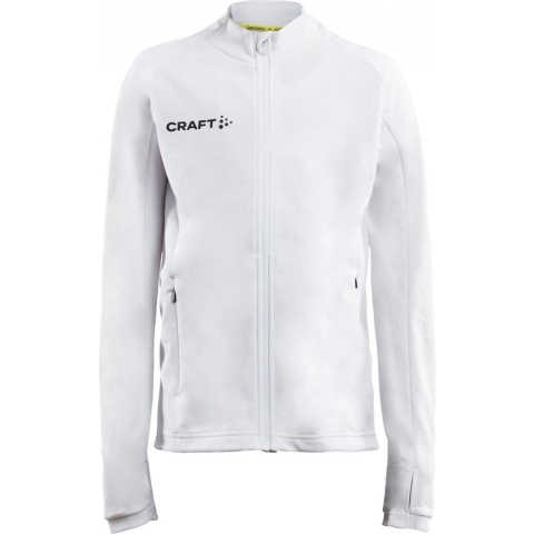 Craft Craft Evolve Full Zip Sportvest - Maat 164  - Unisex - wit