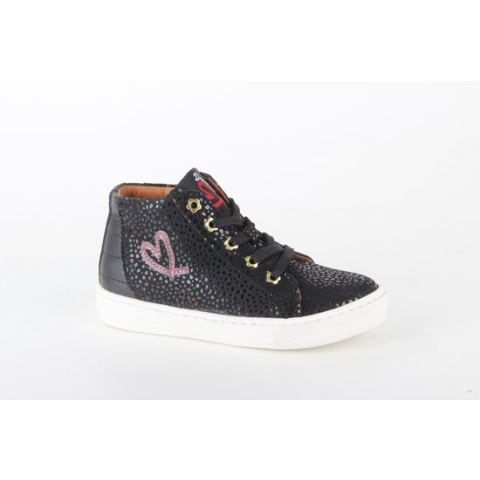 Develab 42666-929 meisjes veterboots maat 32 zwart