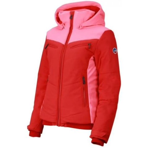 Fusalp Lollipop Jack/ Jas - Rood/ Roze - Maat 164