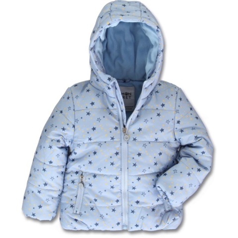 Lemon Beret Winterjas Meisjes - Blauw - 4 jaar - Maat 104 - 152456