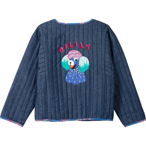 Oilily Chakra - Jas - Meisjes - Blauw - 116