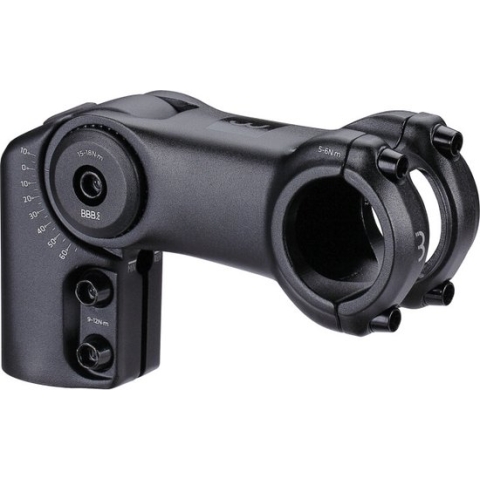 BBB Cycling HighFix Stuurpen - Stuurpenverlenger - Verhoger - Verstelbaar - Ø31,8mm - Zwart - 12 cm - BHS-35