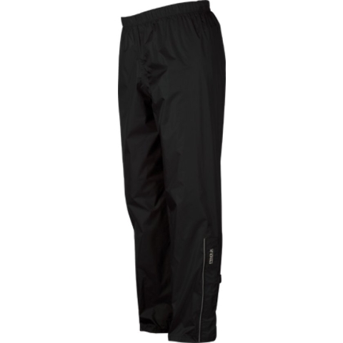 Zwarte lichtgewicht extra lange regenbroek Tramp van Pro-X Elements XS
