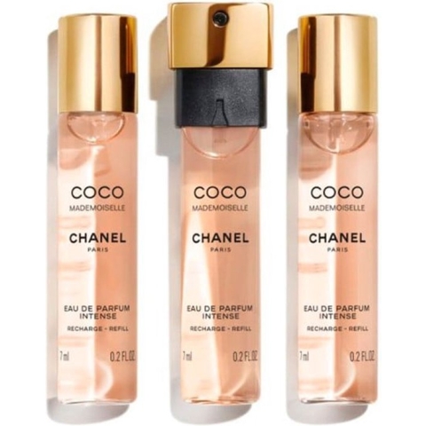 Chanel Coco Mademoiselle mini twist and spray eau de parfum intense 3x7ml