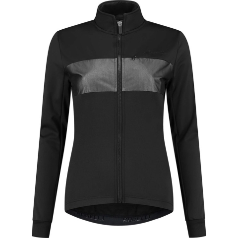 Rogelli Attq Fietsjack Winter - Dames - Grijs, Zwart - Maat XL
