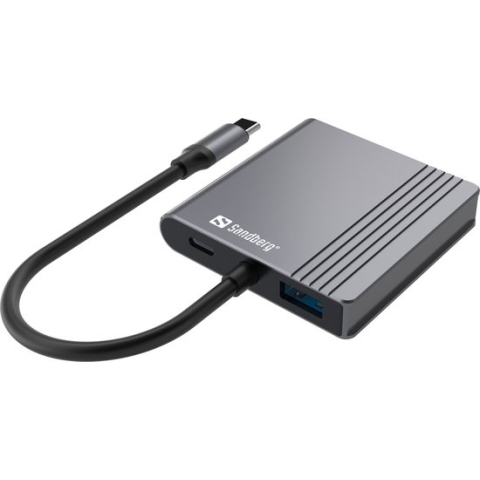USB-C Dock 2xHDMI USB PD