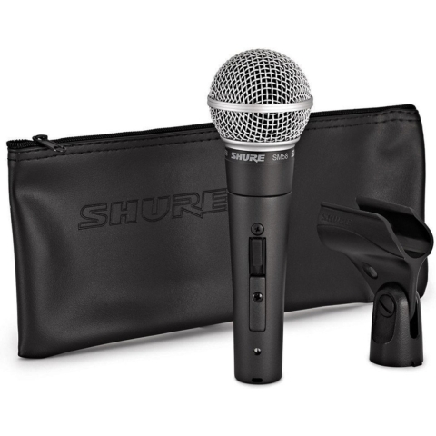 Shure SM58 SE dynamische zangmicrofoon - met aan/uit knop