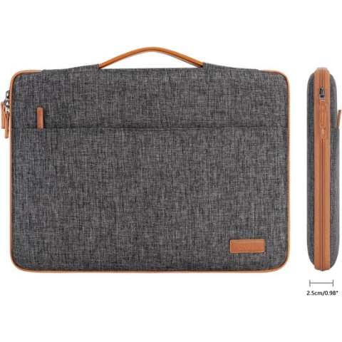 laptop case - Tablet Aktetas Draagtas, Waterbestendig Bescherming Laptop Beschermhoes 15.6 Zoll